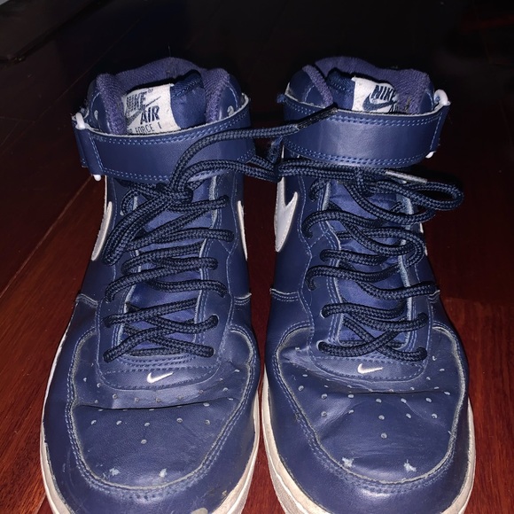 Nike Air Men's Blue Sneakers - Picture 2 of 8